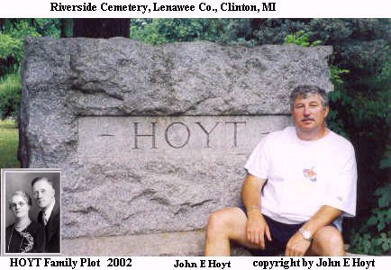 JEH_Hoyt-Headstone_RiversideCem_LenaweeCo_ClintonMI
