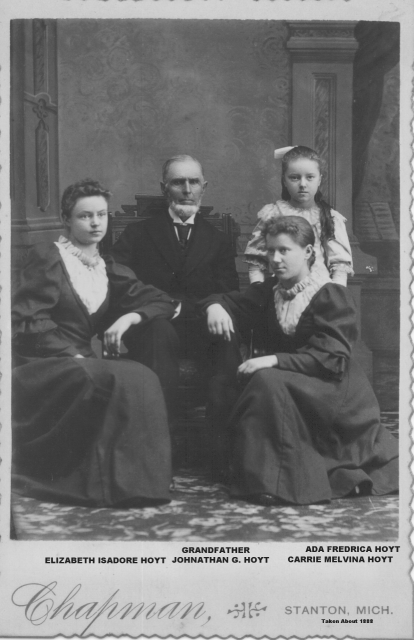 Jonathan G Hoyt & 3 Grand-Daughters