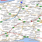 Curry Rivel, SouthPetherton, Somerset, UK Map